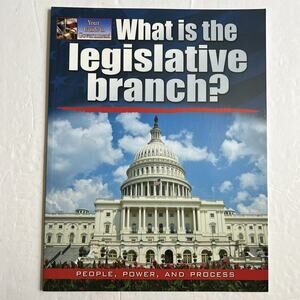 What Is the Legislative Branch by James Bow Paperback Educational Book